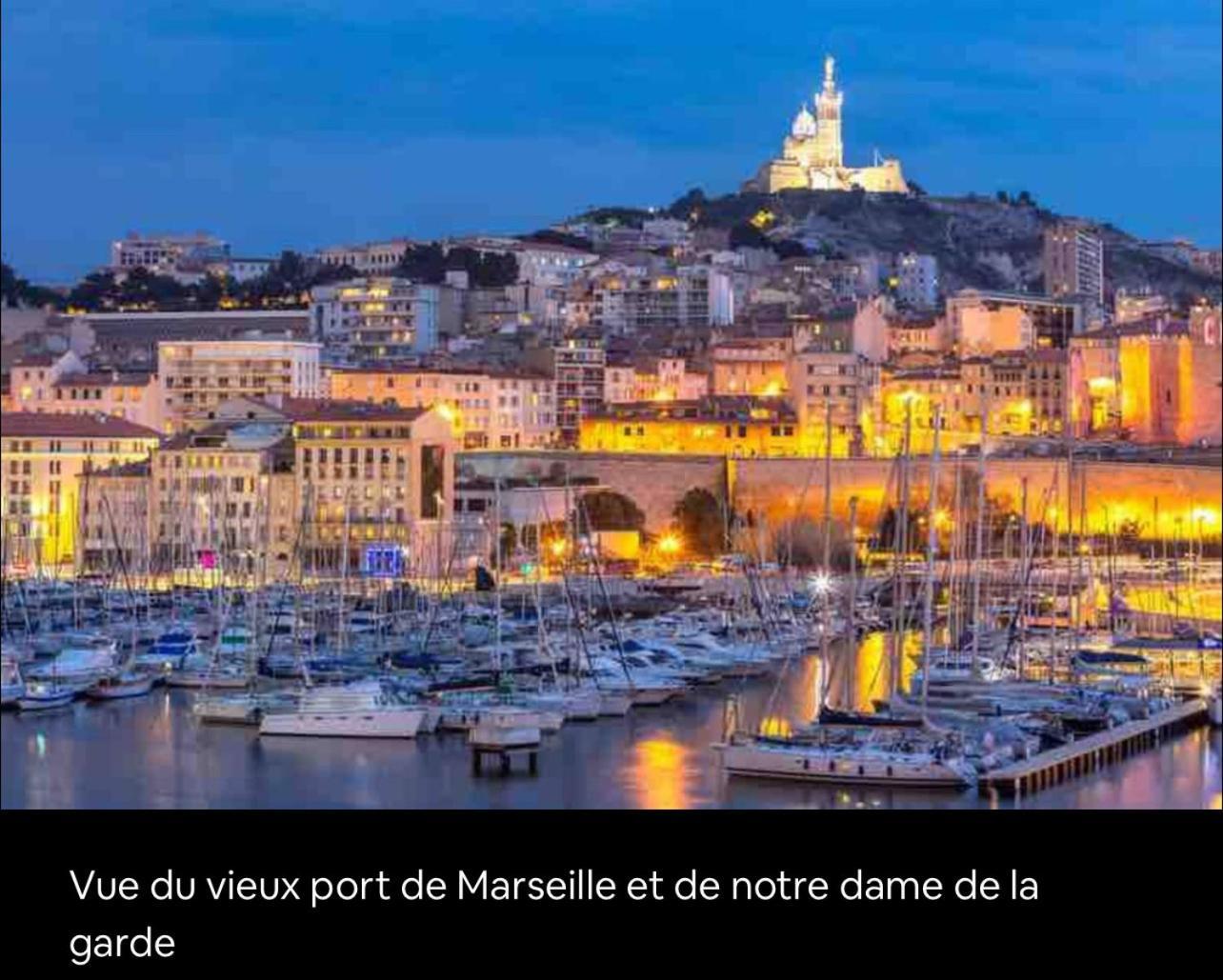 Joli Studio Proche Plage, Vieux Port & Palais Pharo Marseille Eksteriør bilde